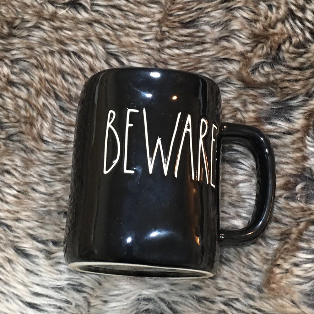 Rae Dunn Beware mug Artisan collection by Magenta NWOT